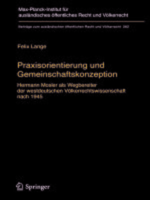 cover image of Praxisorientierung und Gemeinschaftskonzeption